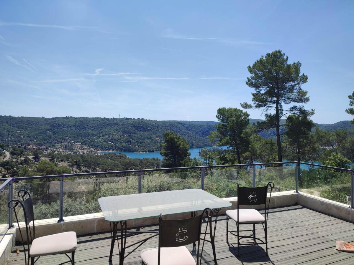 Apartmán Les Reflets Du Lac Esparron-de-Verdon Exteriér fotografie